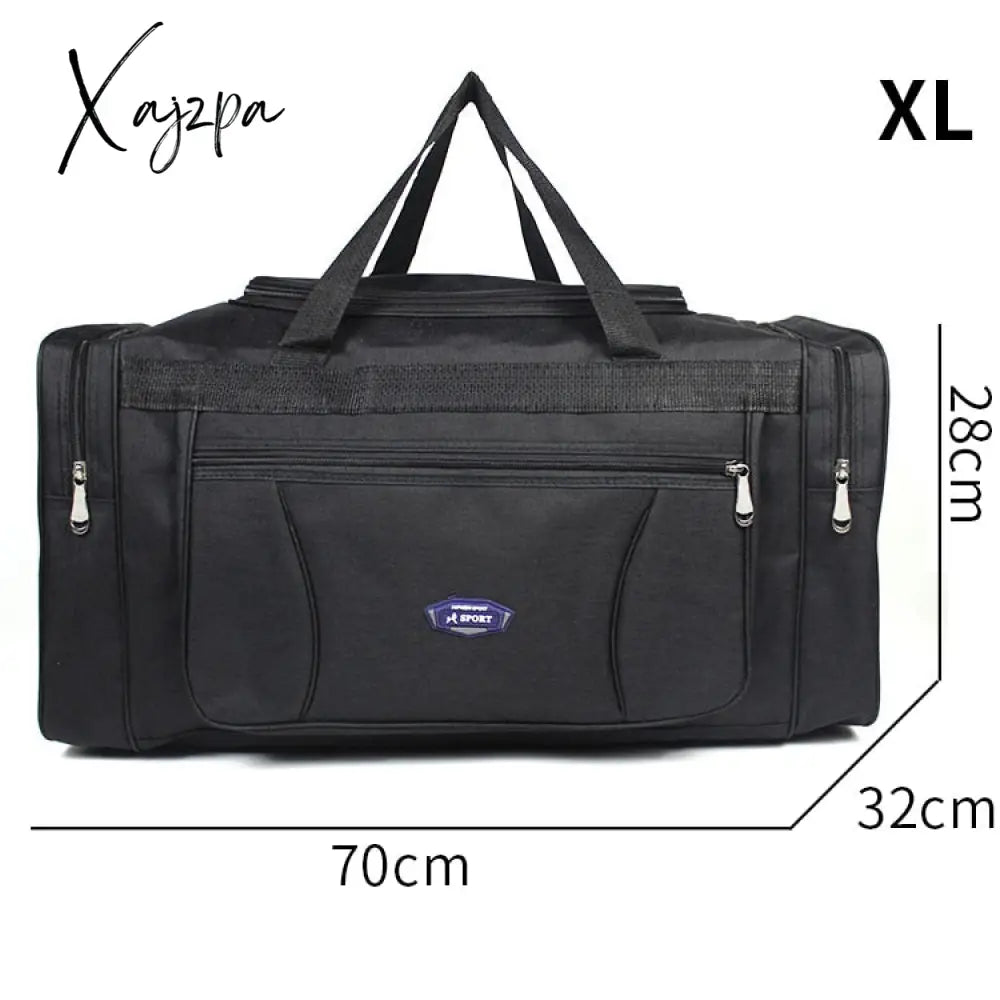 Xajzpa - Oxford Waterproof Men Travel Bags Hand Luggage Big Bag Business Large Capacity Weekend