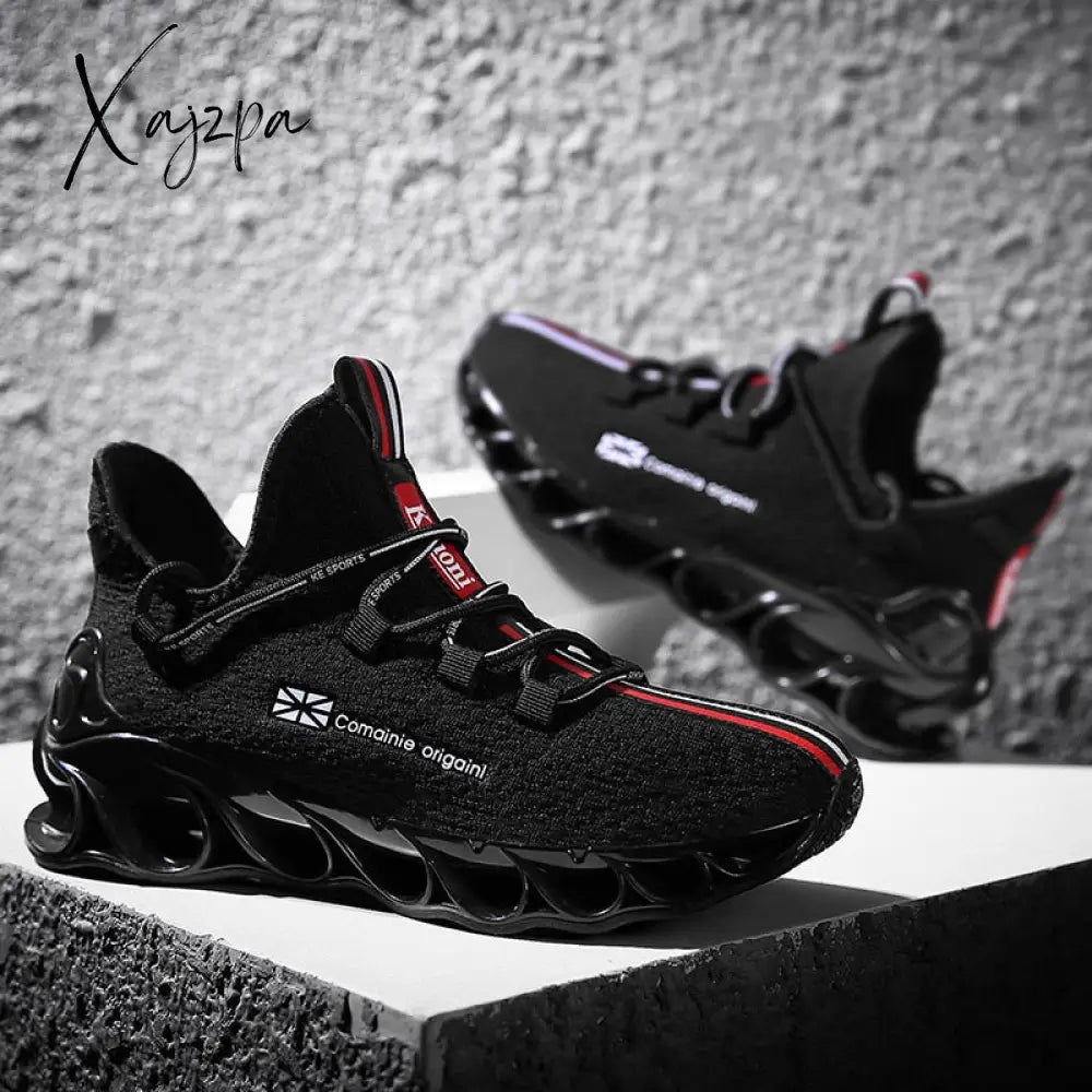 Xajzpa - Shoes Men Sneakers Male Casual Mens Tenis Luxury Shoes Trainer Race Breathable Fashion