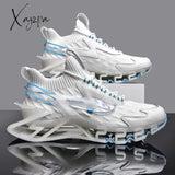 Xajzpa - Shoes Men Sneakers Male Casual Mens Tenis Luxury Shoes Trainer Race Breathable Fashion