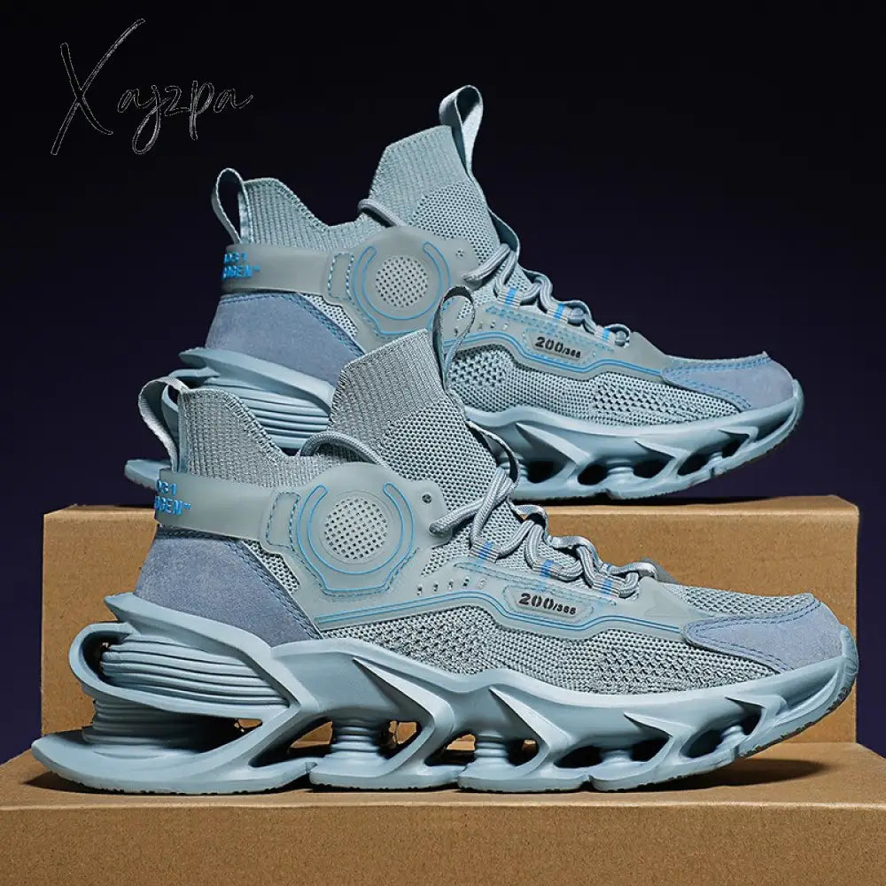 Xajzpa - Shoes Men Sneakers Male Casual Mens Tenis Luxury Shoes Trainer Race Breathable Fashion