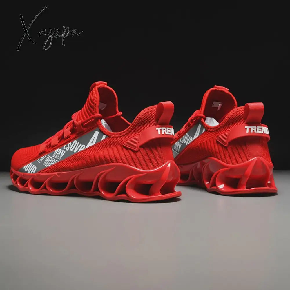 Xajzpa - Shoes Men Sneakers Male Casual Mens Tenis Luxury Shoes Trainer Race Breathable Fashion
