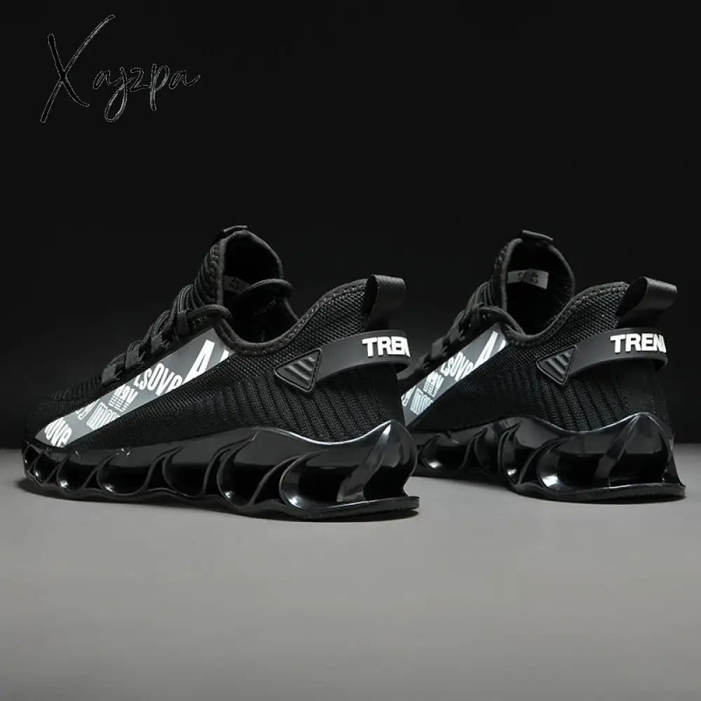Xajzpa - Shoes Men Sneakers Male Casual Mens Tenis Luxury Shoes Trainer Race Breathable Fashion
