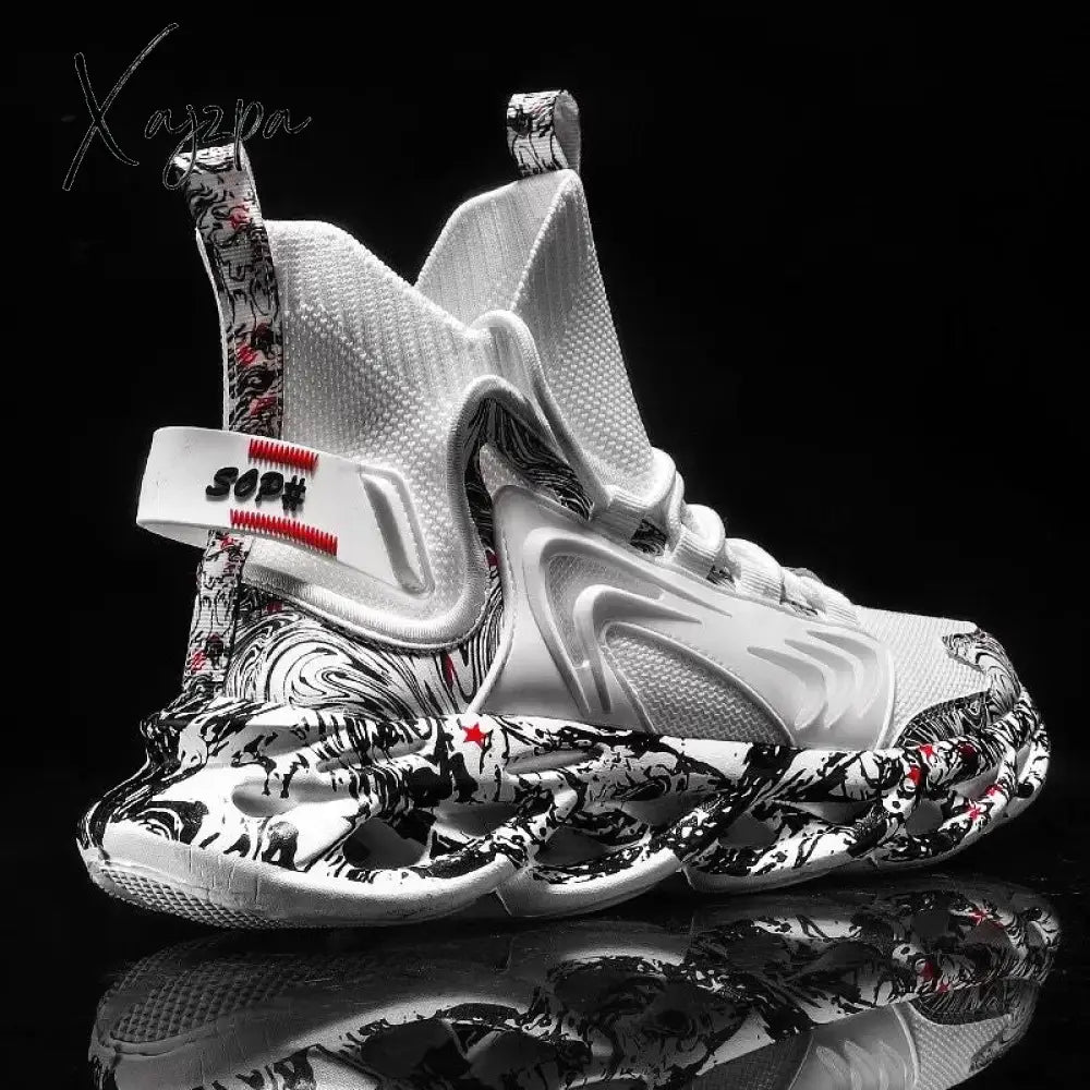 Xajzpa - Shoes Men Sneakers Male Casual Mens Tenis Luxury Shoes Trainer Race Breathable Fashion