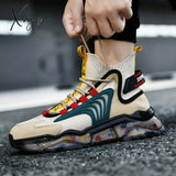Xajzpa - Shoes Men Sneakers Male Casual Mens Tenis Luxury Shoes Trainer Race Breathable Fashion
