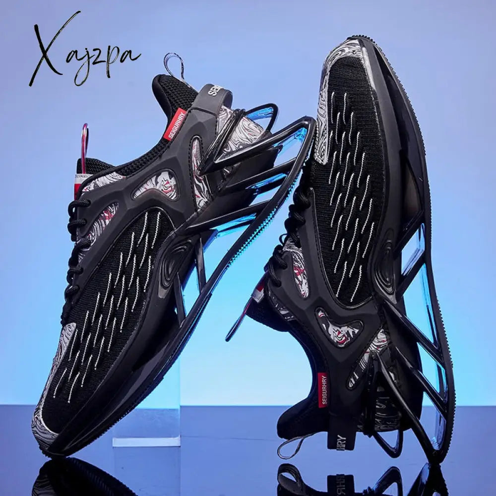 Xajzpa - Shoes Men Sneakers Male Casual Mens Tenis Luxury Shoes Trainer Race Breathable Fashion