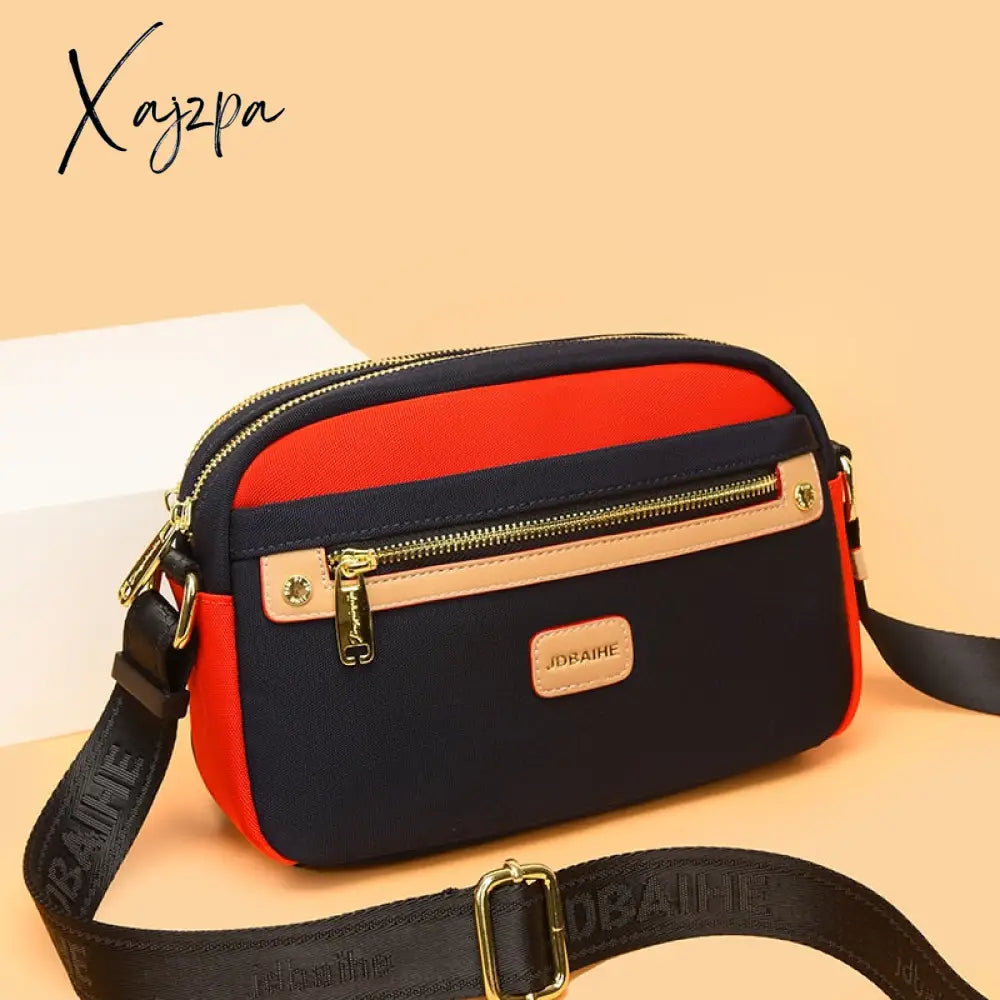 Xajzpa - Spring And Summer New Messenger Bag Women’s Simple Waterproof Soft Cloth Shoulder