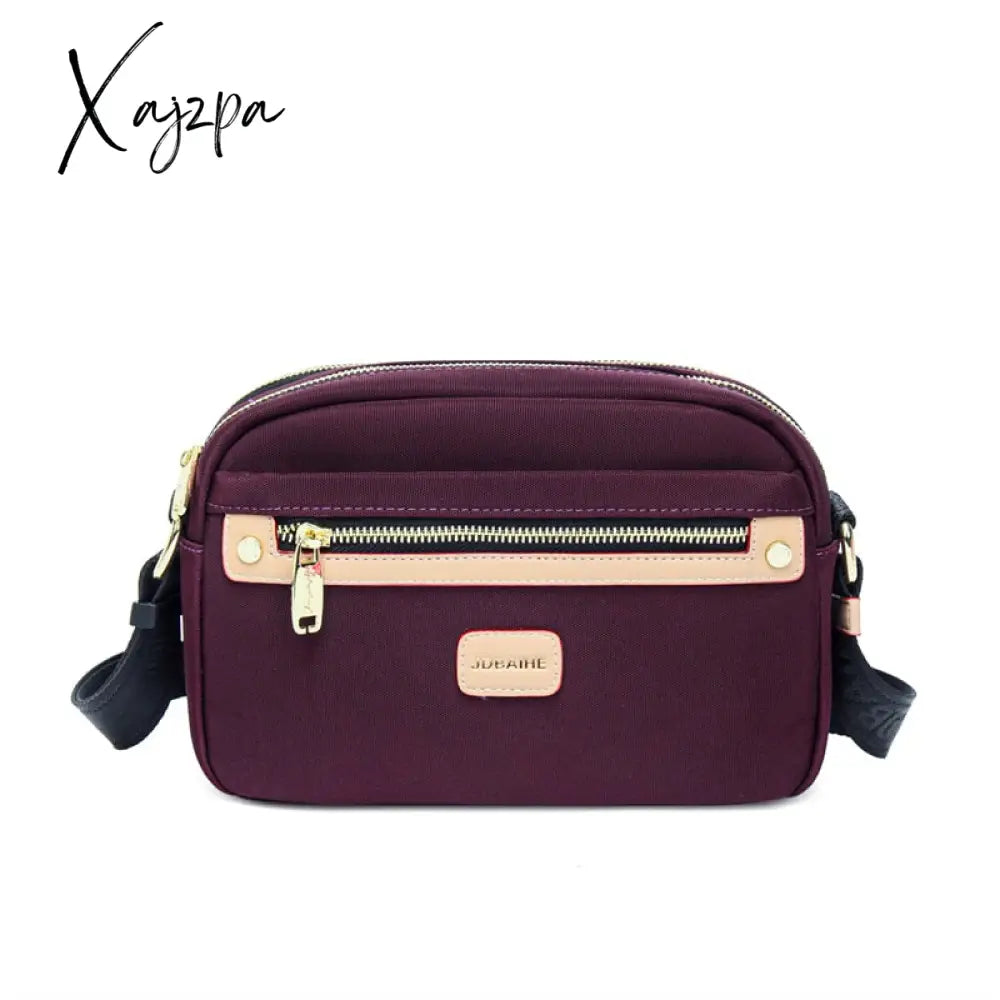 Xajzpa - Spring And Summer New Messenger Bag Women’s Simple Waterproof Soft Cloth Shoulder