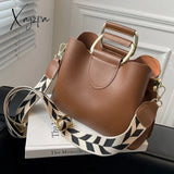 Xajzpa - Spring Luxury Women’s Pu Leather Small Crossbody Bags With Short Handle Shoulder Purses