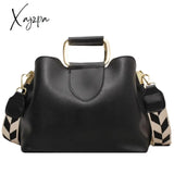 Xajzpa - Spring Luxury Women’s Pu Leather Small Crossbody Bags With Short Handle Shoulder Purses
