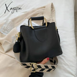 Xajzpa - Spring Luxury Women’s Pu Leather Small Crossbody Bags With Short Handle Shoulder Purses