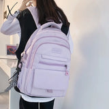 Xajzpa - Trendy Women Backpack Nylon Female Harajuku School Bag College Book Lady Travel Kawaii