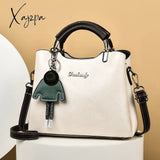 Xajzpa - Women’s Elegant Satchel Tote Bag Doll Pattern Shoulder Stylish Handbag Crossbody With