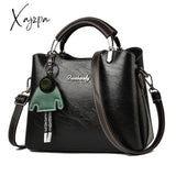 Xajzpa - Women’s Elegant Satchel Tote Bag Doll Pattern Shoulder Stylish Handbag Crossbody With