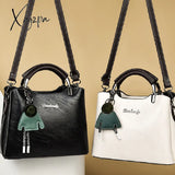 Xajzpa - Women’s Elegant Satchel Tote Bag Doll Pattern Shoulder Stylish Handbag Crossbody With