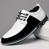 Men's Plaid Smart Casual Oxford Dress Shoes, Wear-resistant Lace-up Formal Oxford Shoes For Wedding Business