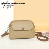 100% Genuine Leather Bag Luxury Women High Quality Shoulder Bags Designer Female Crossbody Fashion