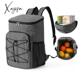 18L Ar Livre Acampamento Insulated Cooler Backpack Aluminum Foil Thermal Picnic Bag For Camping