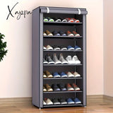 1Pc Multi-Layer Shoe Storage Organizer With Cover Dustproof Household Shelf Large Capacity Shoes