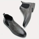 Men's Comfortable Chelsea Boots, Casual Walking Shoes, Slip-on Boots