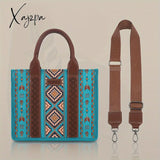 2Pcs/Set Vintage Top Handle Satchel Bohemian Shoulder Bag Women’s Retro Handbag & Purse