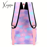 3Pcs Large Capacity Cute Backpack Set - Spacious Preppy Daypack For School Cartoon Travel Knapsack