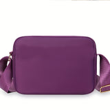 Stylish Mini Crossbody Bag - Ultra-Lightweight, Water-Resistant, and Spacious for Women's Daily Essentials - Perfect for Sports, Travel, and Casual Outings