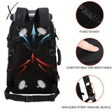 50L Trekker’s Delight Backpack - Adjustable Water-Resistant Durable & Multi-Compartment Hiking Gear