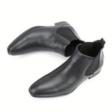 Men's Chelsea Boots Fashion Ankle Boots Dress Shoes For Party Office Wedding