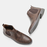 Xajzpa Men's Vintage Retro Chelsea Boots, Shoes For Winter