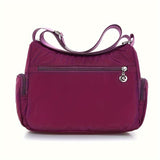Xajzpa Chic Minimalist Layered Shoulder Bag - Stylish Multi-Zip Hobo Crossbody - Versatile Solid Color, Everyday Messenger for Fashion-Forward Shopping