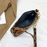 Xajzpa Leopard Print Messenger Bag - Stylish All-Match Chain Shoulder Bag, Fashionable and Versatile Handbag for Various Occasions, Spacious Coin Phone Purse, Designed for Women Who Value Style and Practicality