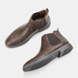 Xajzpa Men's Vintage Retro Chelsea Boots, Shoes For Winter