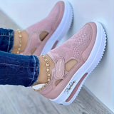 Xajzpa [Various Colors Comfortable Sneakers] Women's Casual Sports Shoes, Breathable Mesh Fabric, Comfortable Slip-on Sneakers, Fashion Athletic Footwear, Various Colors Available