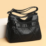 Bags For Women 2024 New Luxury Handbags Many Pocket Big Crossbody Bags Pu Leather High-Capacity Women Bags Designer Handbags