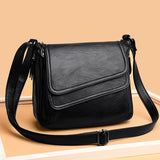 Fashion Soft Leather Shoulder Bags Luxury Women Handbags Designer Brand Casual Crossbody Bags For Women Sac a Main Female
