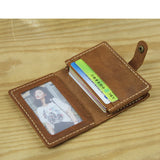 Xajzpa Luxury Fashion Genuine Leather card Wallets men credit card holders women card&ID holder male organizer Business card holder