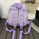 Canvas Women Small Backpack Vintage Feminina School Mini Backpack Women  Bagpack Female Solid Girl mochilas