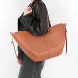Luxury Brand Handbag Tote Bag for Women PU Leather Shoulder Bag Purse Design Large Capacity Totes Top Handle Hobo Shopper Bag