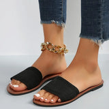 2024 Summer Luxury Sandals Women's Fashion Flat Slippers Brown Designer Open Toe Non-Slip Outdoor Slippers Women's Beach Shoes