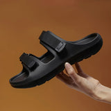 Men Slippers Trend Male Summer New Outdoor Beach Casual Soft Sole Sandals Fashion Women Indoor Home Couple Non-slip Slides