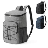 18L Ar livre acampamento Insulated Cooler Backpack Aluminum Foil Thermal Backpack Picnic Cooler Bag for Camping