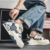 Xajzpa Men's Shoes Fashion Mens Sneakers 2025 Summer New Brand Design Comfortable Soft Soled Men Running Shoes Tenis Masculino