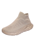 Xajzpa Shoes For Women Designer Sock Shoes Men Tenis Socks Sneakers Non-slip Thick Soled Zapatillas Breathable Female Light Luxury Shoe