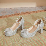 Xajzpa Shallow Mouth Beige High Heels Velvet Shoes Women 12cm Flock Rubber PU Slides Hoof Velvet Shoes Women Shallow Mouth Beige High H
