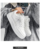 Xajzpa Summer New Men's Sports Shoes Trendy Brand Campus Sneakers Lightweight Breathable Casual Walking Shoes for Men