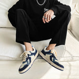 Xajzpa 2025 Men Canvas Shoes Fashion Sneakers Comfortable Flats Outdoor Male Sport Shoes Breathable Spring Summer Shoes Clunky Sneaker