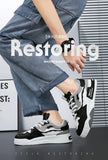 Xajzpa Mens Sneakers Spring Autumn Brand Vulcanized Shoes 2024 Fashion Thick Sole Shoes for Men Male Sport Shoes Tenis Masculino