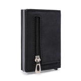 Xajzpa PU Leather Men Wallet Rfid Anti-magnetic Credit Cards Holder With Organizer Coin Pocket & Money Clips Purse