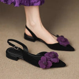 Xajzpa New Style Luxury Women's Retro Pointed Toe Decal Women's Shoes Fashion Outdoor Party High Heels Sandals Zapatos Mujer