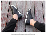 Xajzpa Men's Casual Leather Shoes for Men Fashion Four Seasons Breathable Lace-up Athletic Shoes Shallow Skate Shoes Large Sizes 38-48
